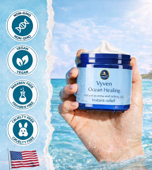 Vyven Eczema Relief Cream for Itchy Skin - Gentle