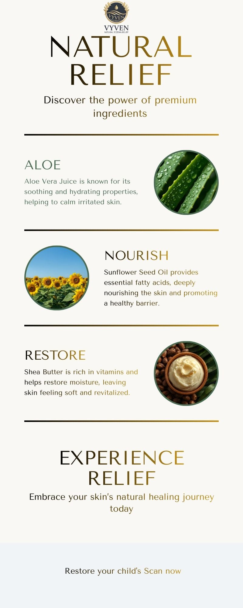 Vyven Eczema relief cream